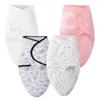 Gigoteuses Babies born Baby Swaddle Wrap lope 100% Coton 06 Mois Couverture Swaddling Sleepsack 230331