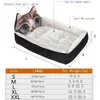 kennels pens Rectangle Dog Bed Sleeping Bag Kennel Cat Puppy Sofa Bed Pet House Winter Warm Nest Soft Beds Portable for Pets Cats Basket 231101