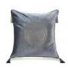 Luxury Pillow Case Designer Cushion Cover Velvet Fabric Crystal Avatar Pendant Tassel Mönster 9 Färger Storlek 50*50 cm för ny heminredning Ny anländer