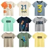 T koszule 2023 Summer dzieci Snoring liść liść drukują ubrania dla dzieci chłopcy T -koszulka z krótkim rękawem bawełniana topy koszulki kropla