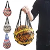 Storage Bags Basketball Net Bag Nylon Weave Single Ball Carry Portable Equipment Outdoor Sports Football Soccer Volleyball