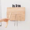 Kitchen Storage Multifunctional Wall Hanging Type Four Hook Cutter Cutting Board Receptacle Rack 20.5 13.5 24cm