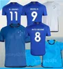 Cruzeiro Esporte Clube camisa de futebol fora de casa 2023 2024 FRED ROBINHO NEVES camisa de futebol GIOVANNI EDU BRUNO JOSE ADRIANO Camiseta de Futbol