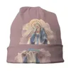 Berets Our Lady Of Grace Jesus Christ Nativity Unisex Bonnet Thin Outdoor Hats Double Layer Hat Breathable Caps