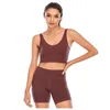 Yoga Deportes Lulus Ropa interior Mujeres Recopilación Estilo Chaleco Estilo Limón Sujetador A prueba de golpes Correr Fitness Pecho Cojín Extraíble Lu-023 Lululemensag35