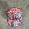 13 colores Nuevo estilo Moda Gorra de béisbol flores de diseño Sombreros de calle Gorra de béisbol Sombrero de bola para hombre Mujer Sombrero de cubo ajustable Gorros Cúpula de calidad superior
