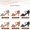 Dance Shoes Ballroom Latin Dance Shoes for Women Tango jazz Salsa Dancing Heeled Shoes girl Adjustable upper Soft Bottom Dance Shoes 231101