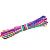 Cavo arcobaleno colorato Cavo per paracadute Paracord Tie Dye Style Tipo III 7 fili 550 Paracord 5m 10m 20m Campeggio EscursionismoParacord Sports Entertainment