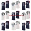 NCAA College Uconn Huskies Basket 2 RJ Cole Jersey 21 Adama Sanogo 4 Tyrese Martin 5 Isaiah Whaley 12 Tyler Polley 44 Andre