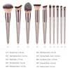 Makeup Brushes Premium Syntetic Professional Drable Brush Set Liquid Foundation Cosmetics Applicator