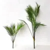 Christmas Decorations 1pcs Large Artificial Palm Tree Tropical Plants Branch Plastic Fake Leaves Green Monstera Christmas Home Garden Room Decor 231030