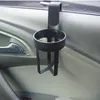 ドリンクホルダー3PCSポータブルカーカップ多機能冷たい保存ラック自動車ストレージスタンド（黒）