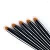 Make-upborstels 5PCS Gezicht Concealer Borstel Ronde kop Pen Houten handvat Beginnersgereedschap