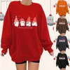 Mens Hoodies Sweatshirts Womens Hoodies And Sweatshirts Oversized Crewneck Long Sleeve Casual Loose Pullover Christmas Print Tops Sudadera Mujer Invierno L23110