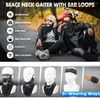 Bandanas masque noir bandana venom halloween halloween halclava homme randonnée foule chaste sport earloop face couverture protectrice de protection