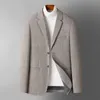 Men's formal attire men's autumn and winter new products outerwear men's high-end sense clothing business casual fashion formal attire outerwear
