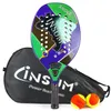テニスラケットレーケットビーチトップランクプレーヤー用のカーボンハイストレングット保護バッグカバーラケット231031