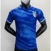 MIBA Player Wersja koszulki piłkarskie 23 24 Maglie da Calcio Verratti Chiesa Gnonto Football Shirt Lorenzo Pinamonti Politano Men