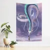 Tapestries Vintage Hippie Cute Spi-rit-ed Anime Aw-ay Dragon Tapestry Wall Artwork Blanket Vertical