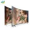 최고 TV 스마트 터치 스크린 대화식 평면 패널 LED 텔레비전 4K HD 해상도 스위치 스마트 유리 디스플레이 LCD 4K