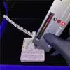 Charms op maat Iced Out Vvs Moissaite 925 zilveren sieraden gecertificeerd origineel Pass Diamond Tester hanger ketting cadeau voor vriend 231031