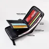 Wallets heren korte multifunctionele kaartportemonnee multi-layer ontwerp meerdere slots voor zakenreis
