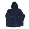 Mens Jackets print crz zipper hoodie Windproof sports suit trend Contrast Panel Hoodie Coat