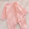 Jumpsuits Spring Autumn Newborn Baby Girl Boy Romper Cotton Soft Solid Soft Infant Jumpsuit with Wing Casual Clothes for Girls Boy 0-6ML231101