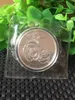 Chinese Shanghai Mint Ag 999 1oz Arts 1984 anno moneta d'argento panda