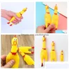 Dog Toys & Chews Dog Toys Chews Screaming Chicken Squeeze Sound Toy Pet Cat Kids Decompression Funny Tool Rubber Squeak Squeaker Puppy Dhcsf