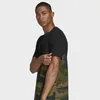 Męskie dresy męskie na zwykłym 2pc zestawu kamuflażu zielona t-shirt z krótkim rękawem Masculina Loose Tactical Tees Shorts Pants Tracksuit Zestaw S-6xl W0322