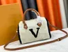 Designer väskor tygväskor damer en axel crossbody speedy neddy lamm ull färg lapptäck väska m40394 m41255