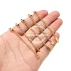 10 pcs Edelstahl 2 Zoll Goldverlängerung Hüllkette Hummerverschluss Stecker DIY -Schmuckherstellung Erkenntnisse Armband Halskette Schmuck Schmelze