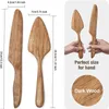 Geschirr-Sets aus Holz, Kuchenmesser und Servierbesteck, Hochzeits-Must-Haves, Slicer-Cutter mit