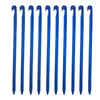 10Pcs/lot 16cm Aluminum Alloy Tent Pegs Garden Stakes Ground Nail Heavy Duty Hammock Camping For Guyline Awning Canopy Flysheet Tents SheltersTent Accessories