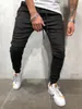 Mäns jeans 2023 Europeiska och amerikanska mäns denim Casual Sweatpants Slim Corset Trousers