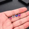 Stud Earrings 1pc 16G Butterfly Stainless Steel Piercing Earring Ear Cartilage Daith Conch Jewelry For Women Men