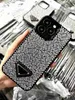 Caso Telefone Luxo Glitter iPhone Capas 14 Pro Max Case 13 12 11 Designer de Moda Bling Espumante Strass Diamante Jeweled 3D Cristal Mulheres BackN1