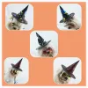 Dog Apparel Dog Apparel Halloween Pet Hat Witch Cute Christmas Festival Cap Animal Headwear Cosplay Costume Po Prop Supplier Drop Deli Dhsop