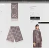 Designer-Schal für Damen, luxuriöser Buchstaben-Schal, Wintermode, warm, hochwertig, langer Schal, 180; 70 cm