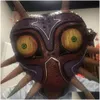 Masques de fête Masques de fête Majoras Masque Légende du visage effrayant et réaliste Halloween Cosplay Costume Prop pour Adts Teens 230713 Drop Delivery Dhwc5