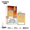 100% Original TaasteFog x800 Puff Disposable Vape Box 2% 2ML TPD Vision 20 smaker i lager