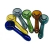 Heady Glass Pipes Bent Type Oil Burner Pipe Mini Glass Pyrex Oil Burner Pipes Clear Smoking Hand Pipe SW69