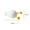 Night Lights Lying Flat Duck Light Releasing Mood Portable Silicone Lamp For Working Studying