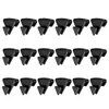 Hangers 18pcs Wardrobe Hanger Hooks Cascading Mini Closet Connector Multifunctional Space Saving Durable For Home Wardrobes