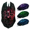 Möss Färgglada LED -datorspelmus Professional Ultra Precision Lämplig för DOTA 2 LOL Game Mouse Ergonomic 2400 DPI USB Wired Mouse 231101