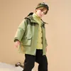 Piumino per bambini Set in due pezzi 3 in 1 Giacca a vento Ragazzi adolescenti Ragazze Inverno caldo Outdoor Parka con cappuccio Bambino Impermeabile Escursionismo