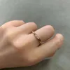 Diseñador de moda tiff ring top T s925 Anillo de plata esterlina para todo el cuerpo Versátil Personalizado Nueva edición para hombres y mujeres