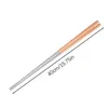 Chopsticks 1Pair Stainless Steel Long Cook Noodles Deep Fried Pot Chinese Reusable Metal