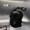 ダークパンクオートバイの花描いたバケットバッグパーソナライズされた不規則な大容量トートアンダーアーム1つの肩のハンドバッグ230401